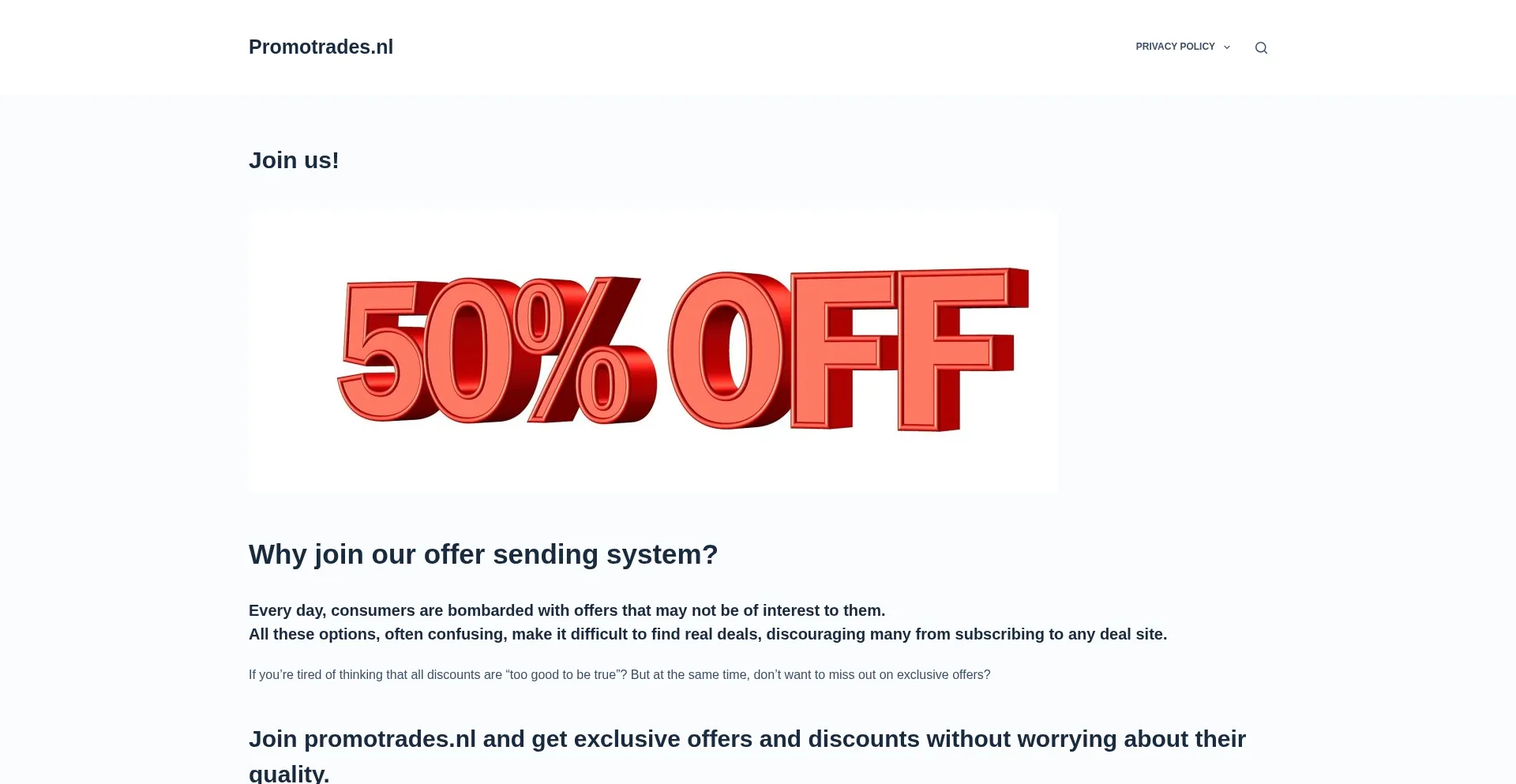 Promotrades.nl