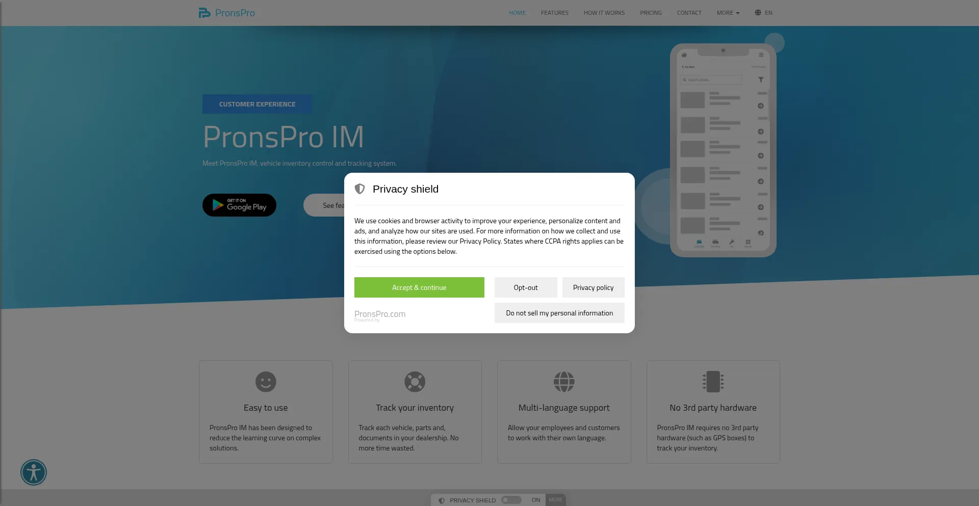 Pronspro.com 安全可靠吗？