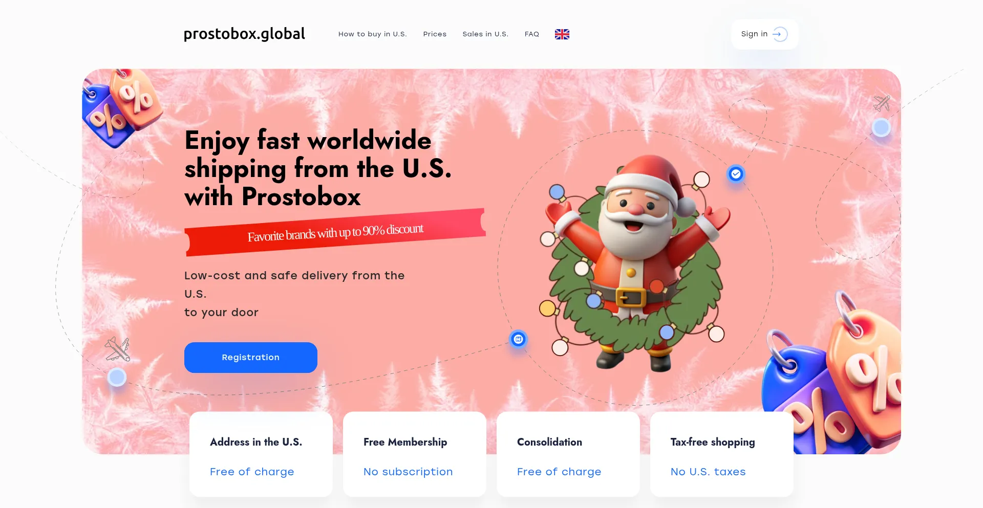 Website screenshot of Prostobox.com