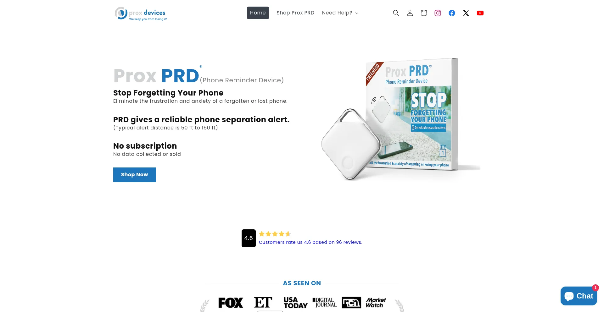 Proxdevices.com Screenshot