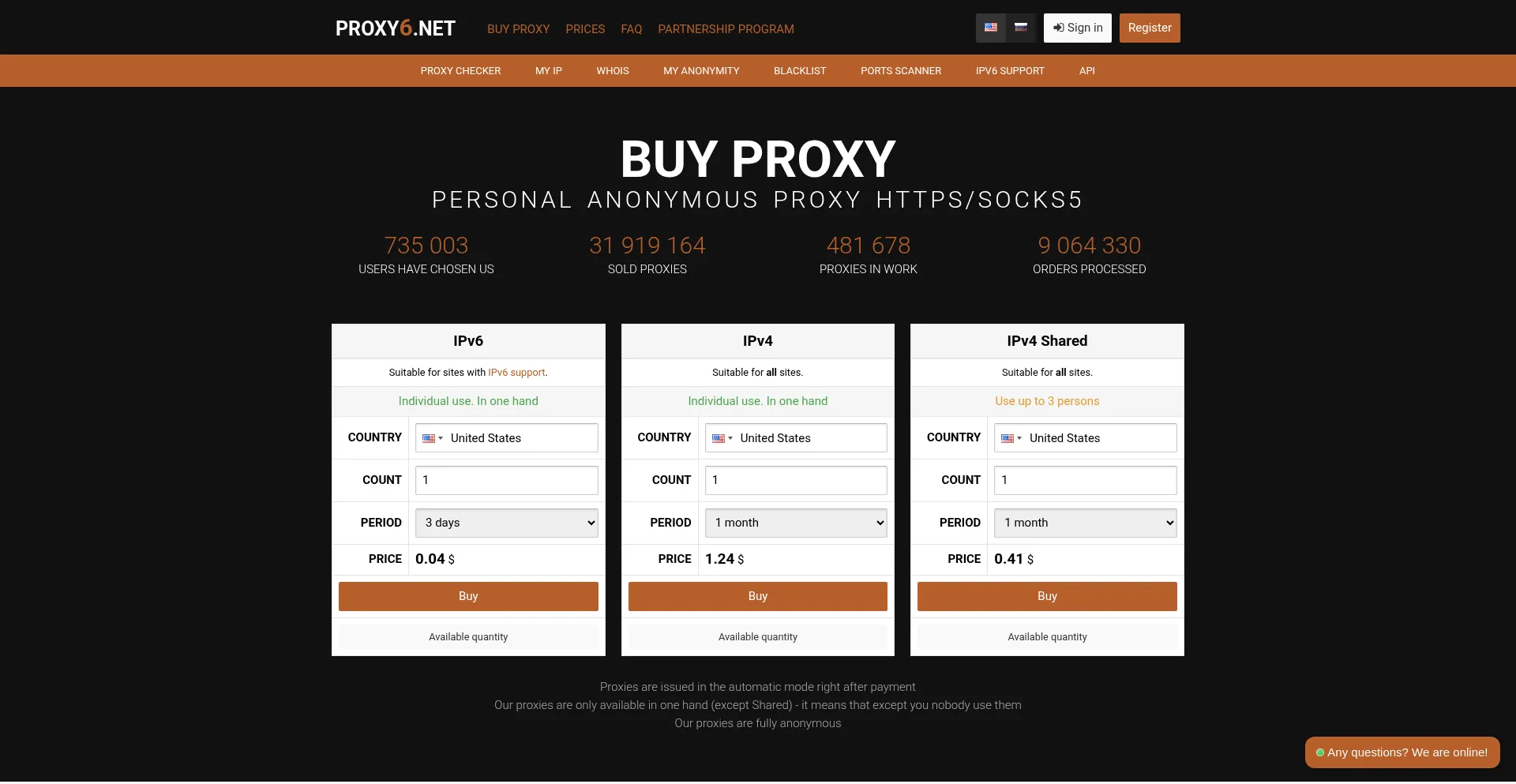 Proxy6.net