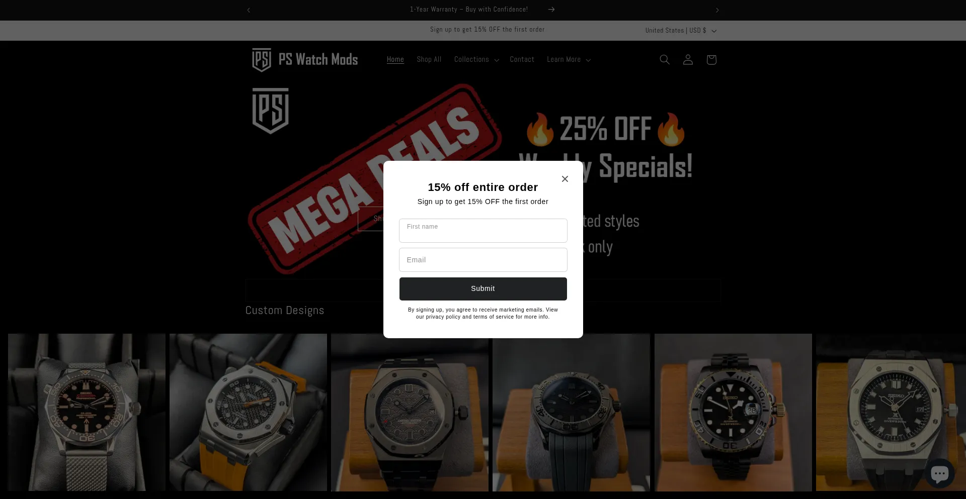 Pswatchmods.com Screenshot