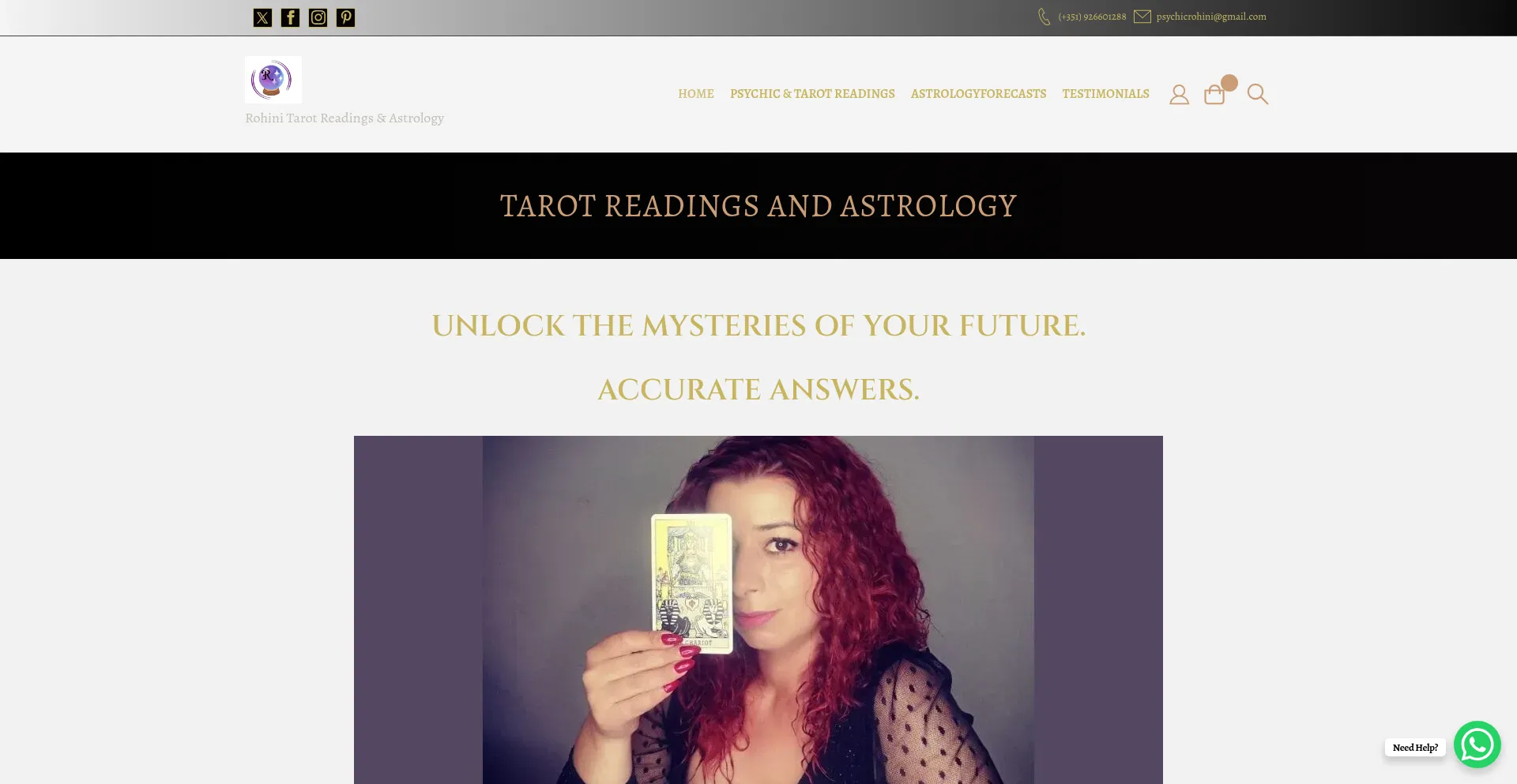 Psychic-rohini.com 安全可靠吗？