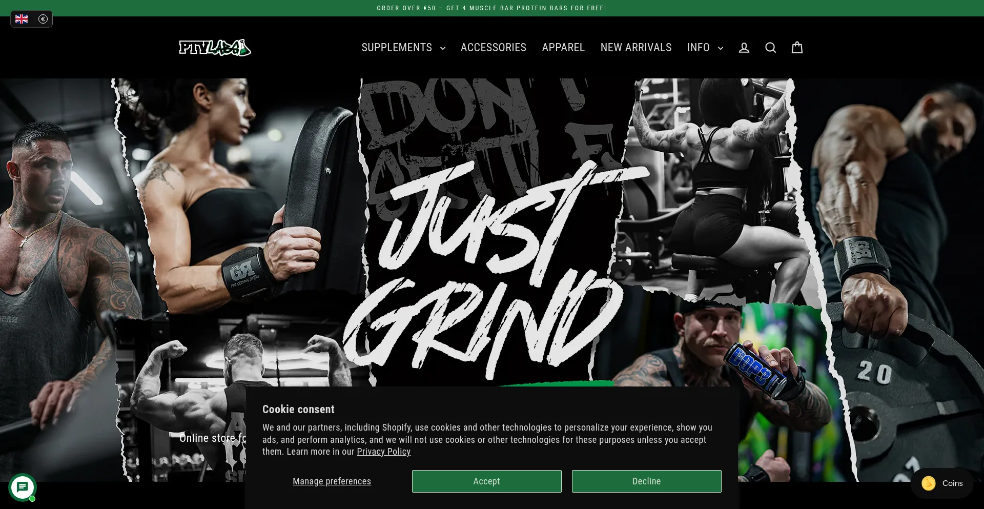 Website screenshot of Ptvlabs.com