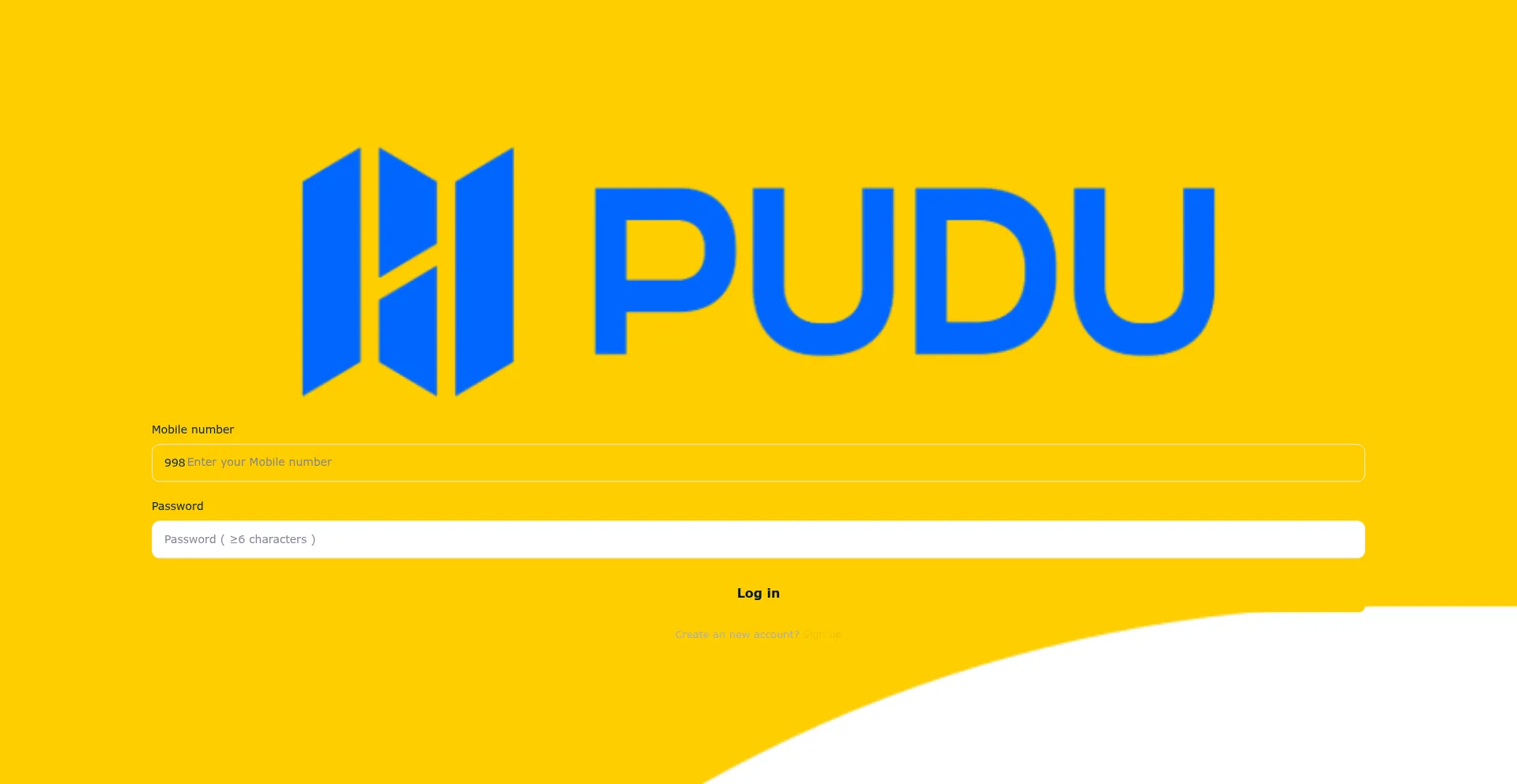 Website screenshot of Puduvip.top