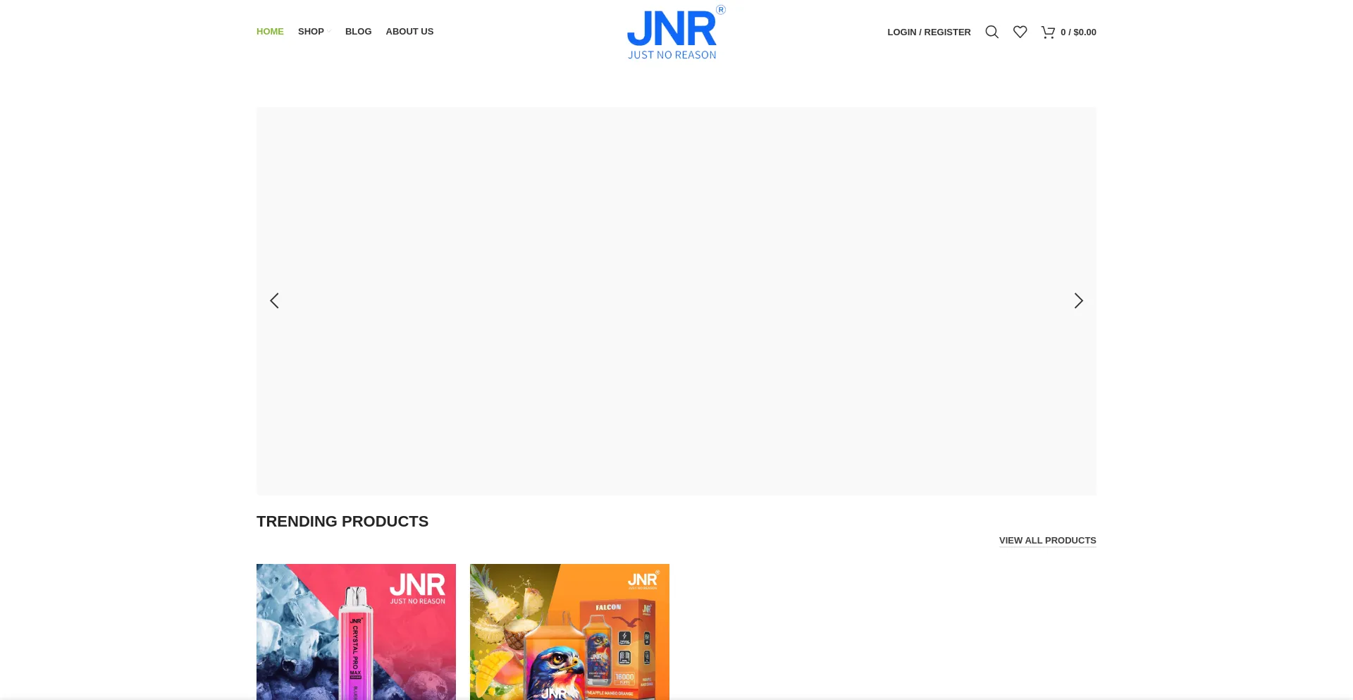 Website screenshot of Puffjnr.com