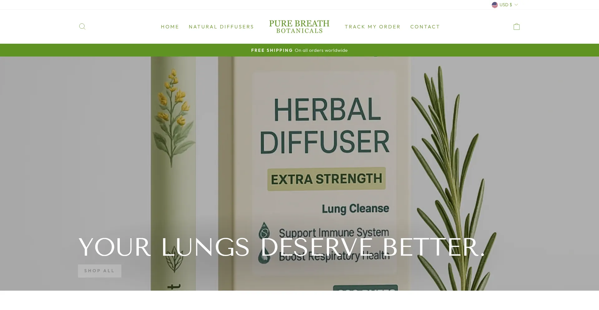 Purebreathbotanicals.com 安全可靠吗？