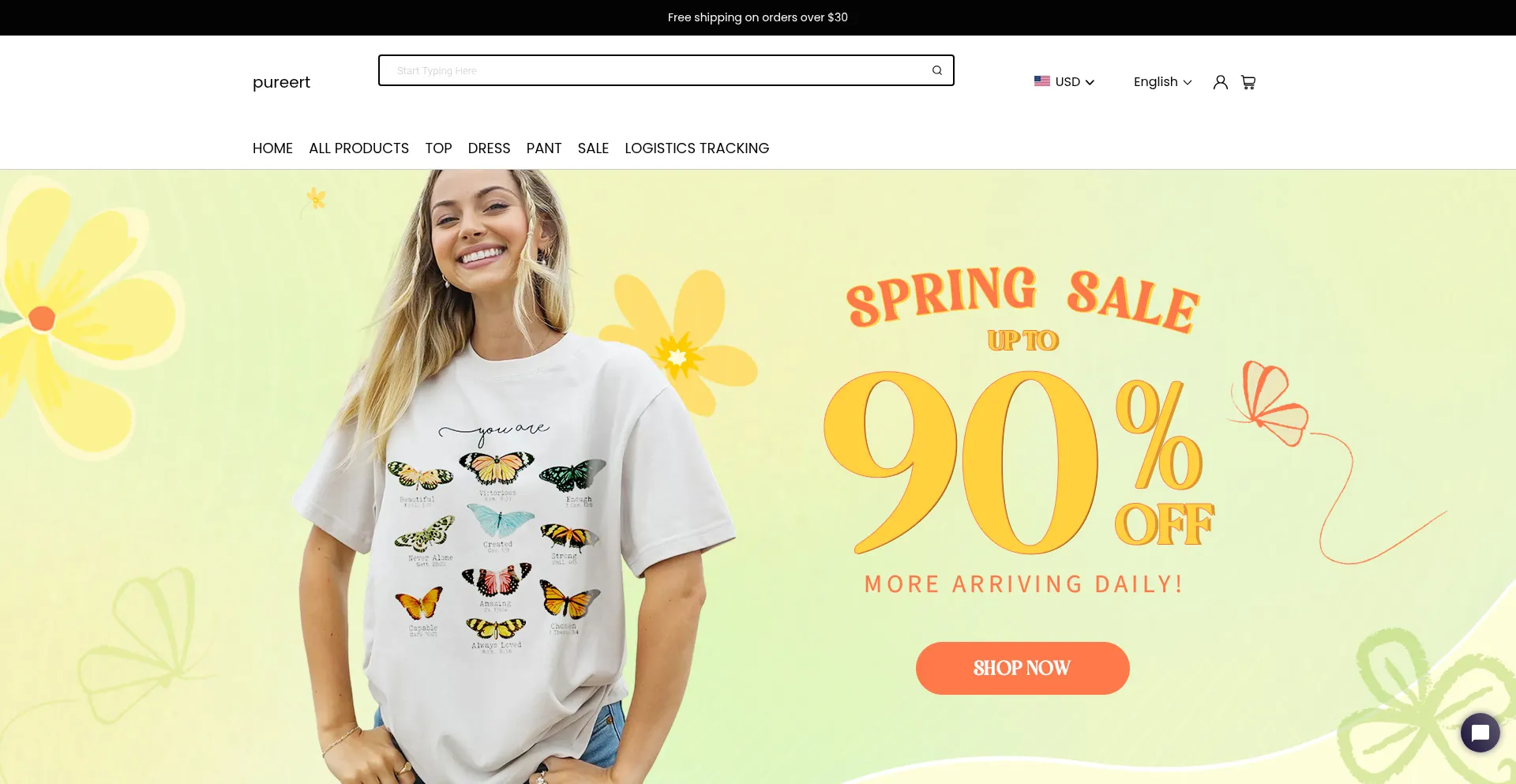Pureert.com Screenshot