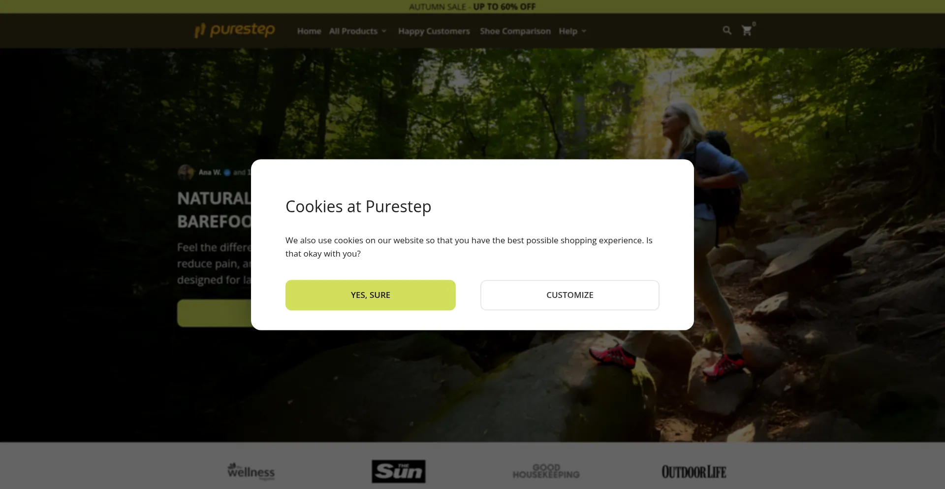 Purestep.co.uk 安全可靠吗？