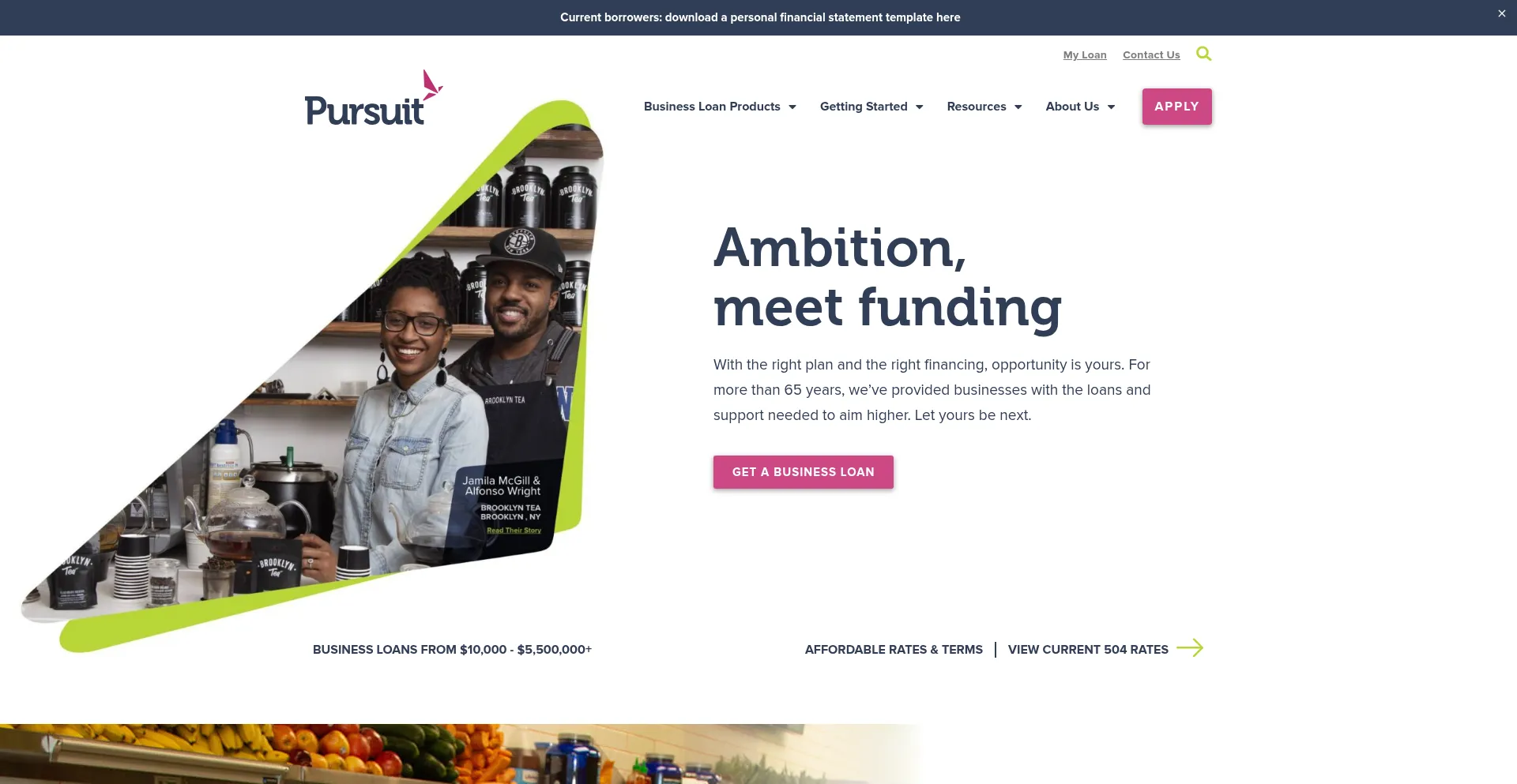 Pursuitlending.com Screenshot