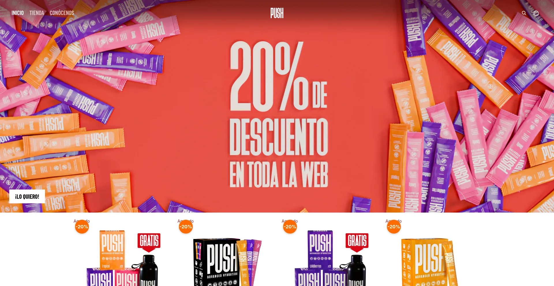 Pushdrinks.es Screenshot