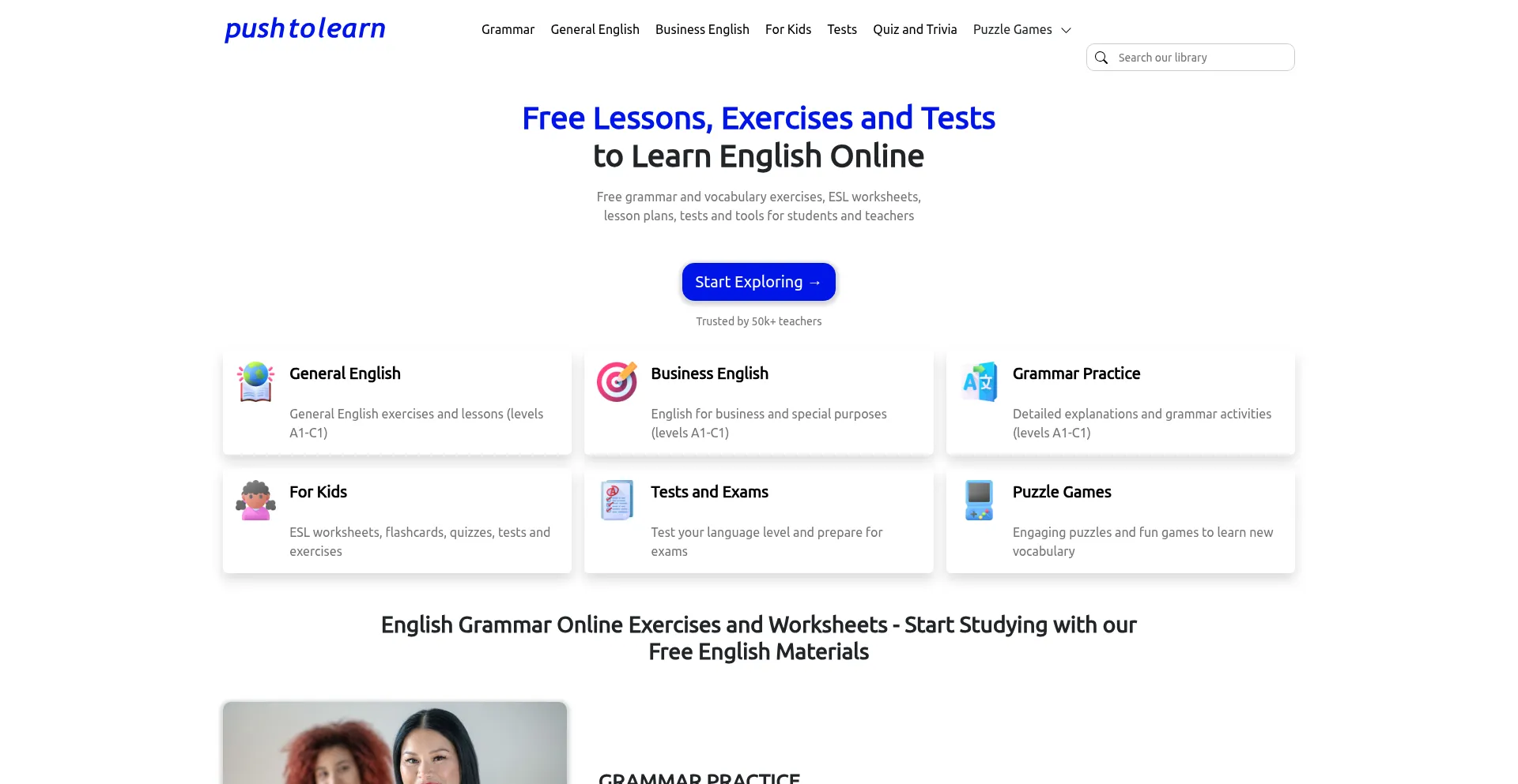 Pushtolearn.com