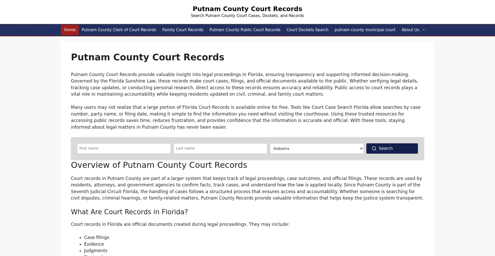 Putnamcountycourt.org