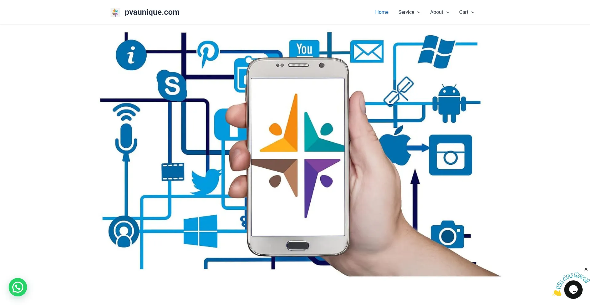 Pvaunique.com Screenshot