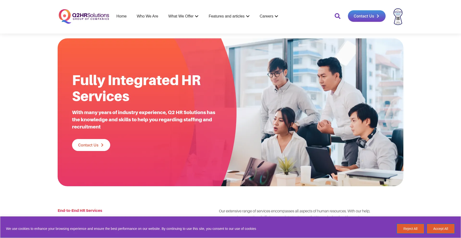 Q2hrsolutions.com 安全可靠吗？