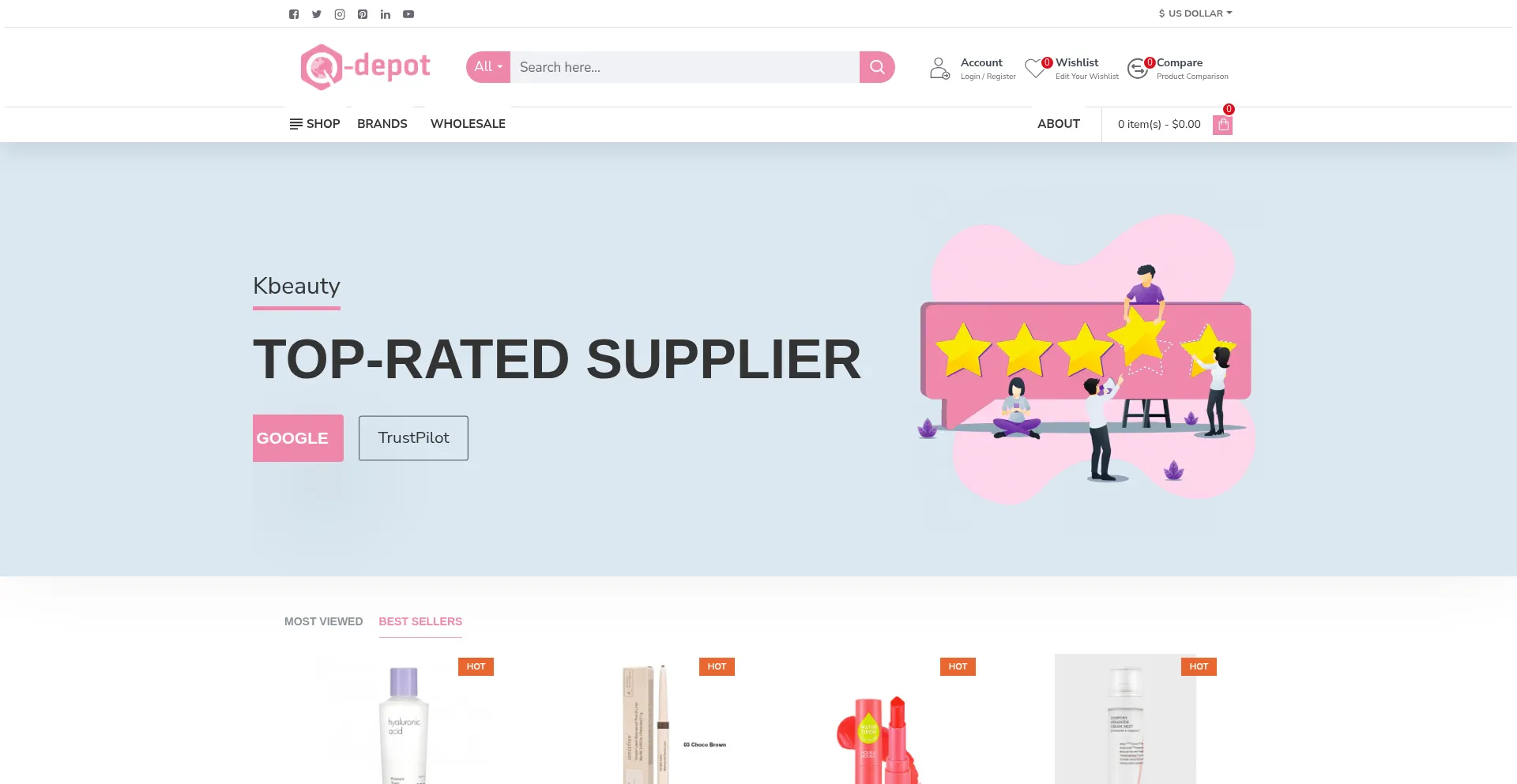 Q-depot.com 安全可靠吗？