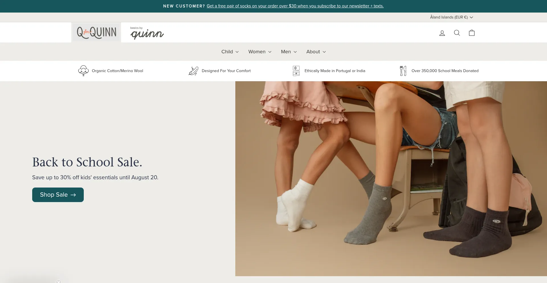 Qforquinnlife.com Screenshot