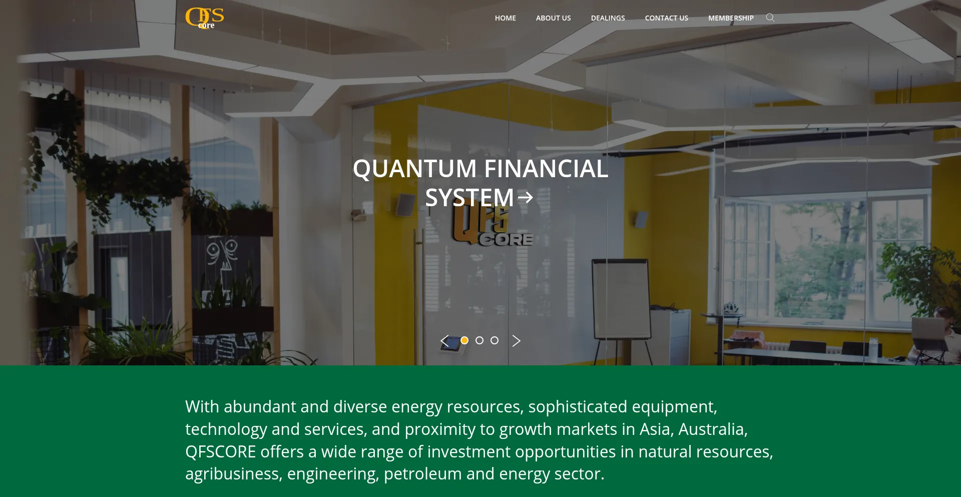 Qfscore.com Screenshot