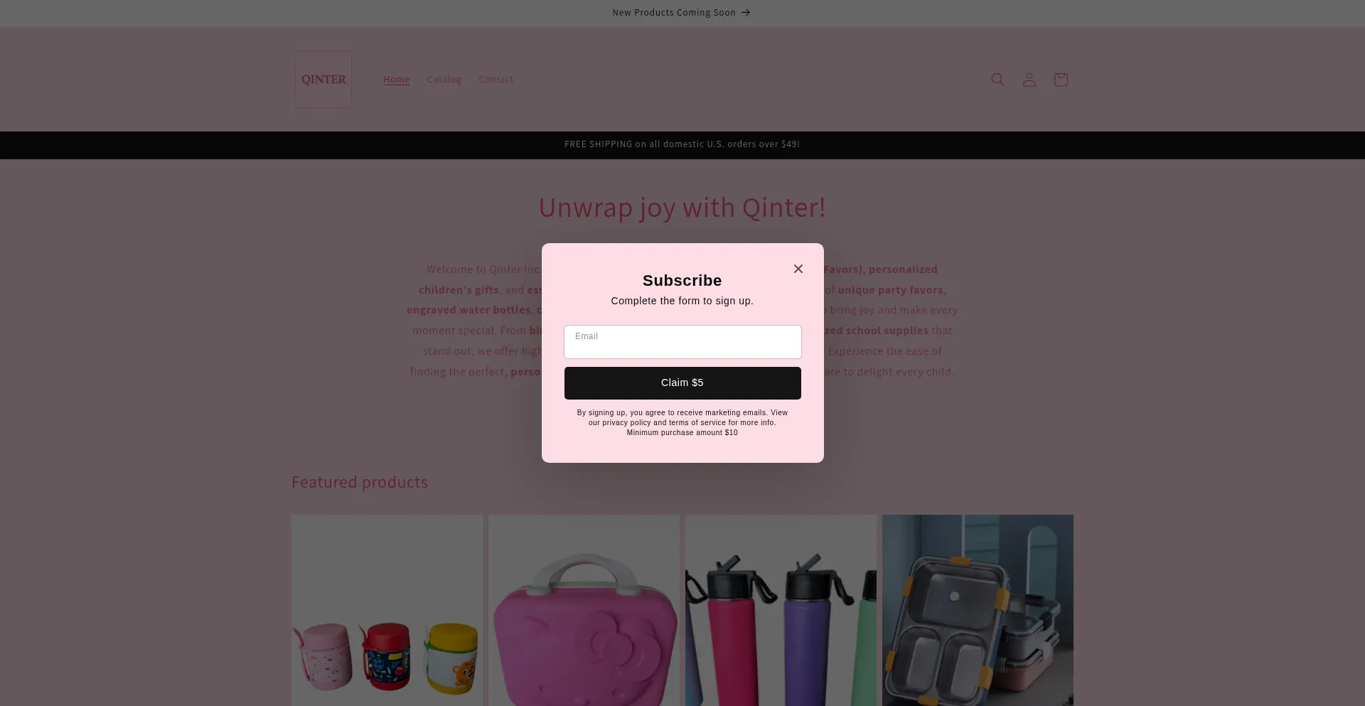 Qinterinc.com 安全可靠吗？