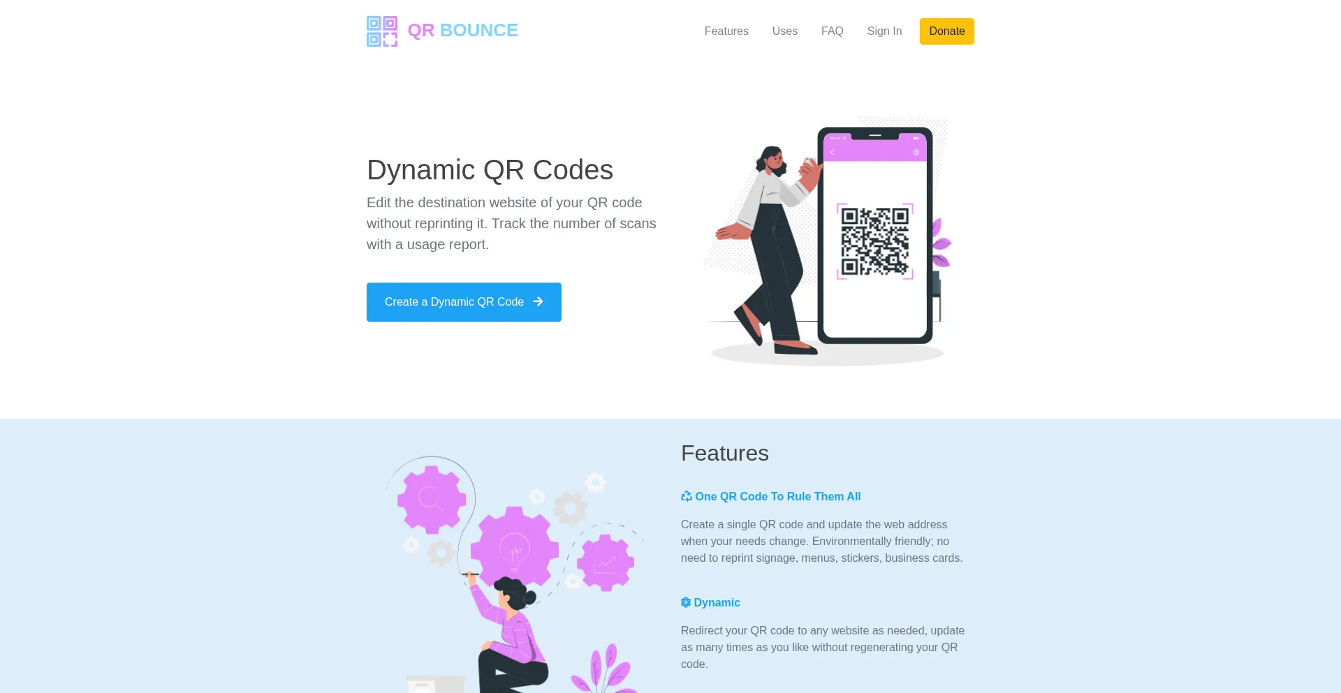 Qrbounce.link