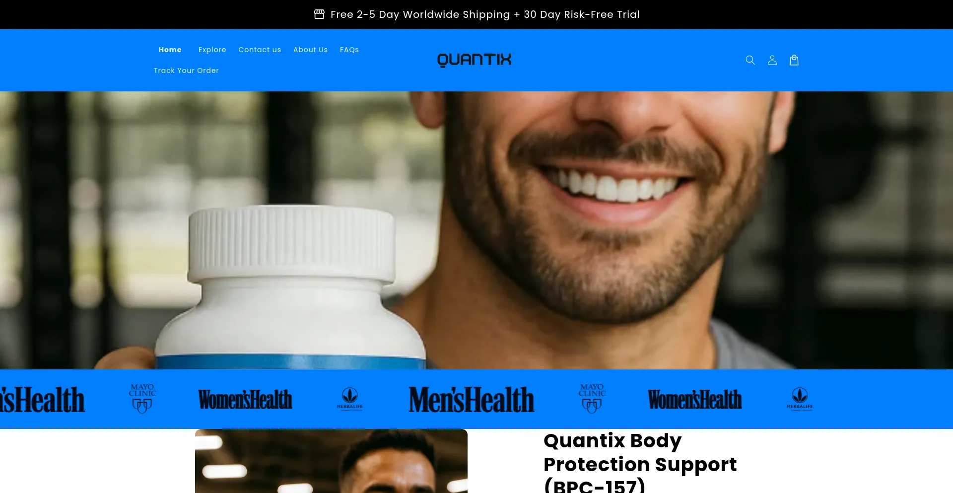Quantixstore.com Screenshot