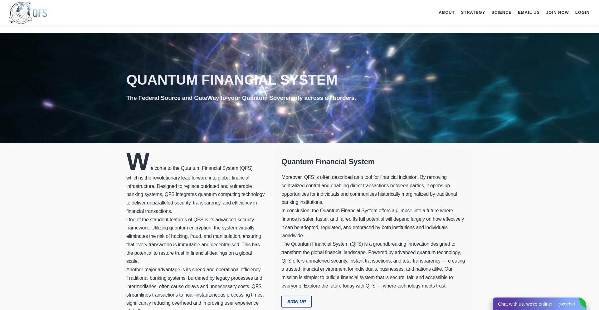 Quantumfinancial-system.net 安全可靠吗？