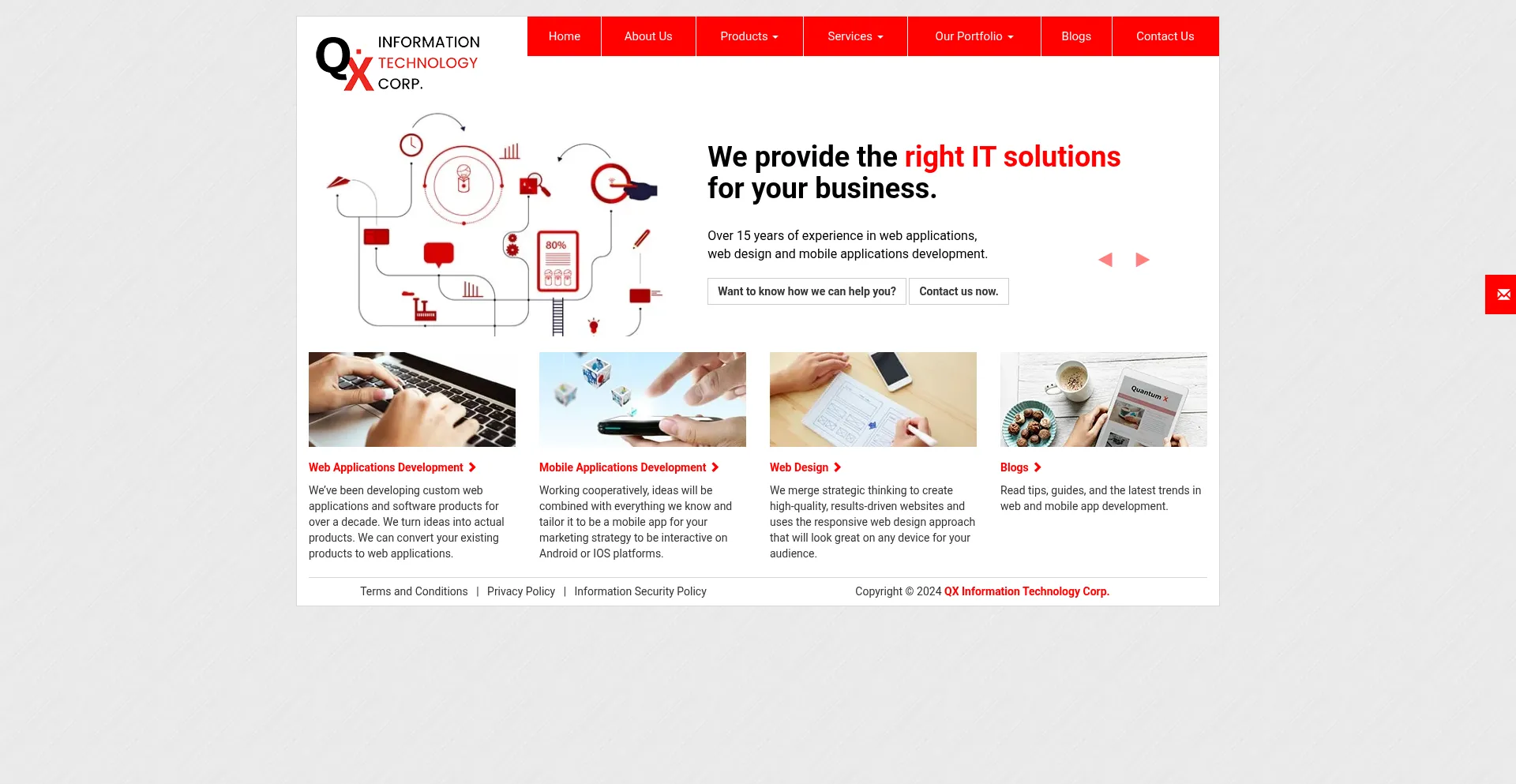 Quantumx.com Screenshot