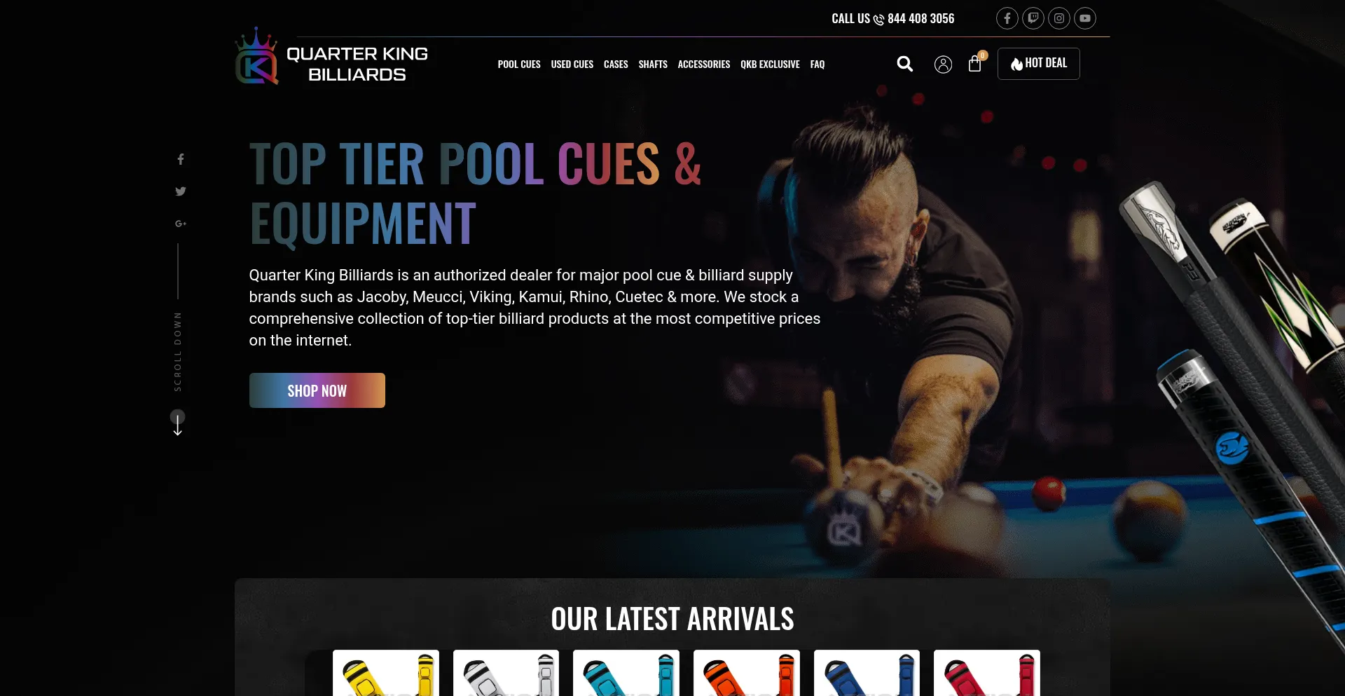 Quarterkingbilliards.com