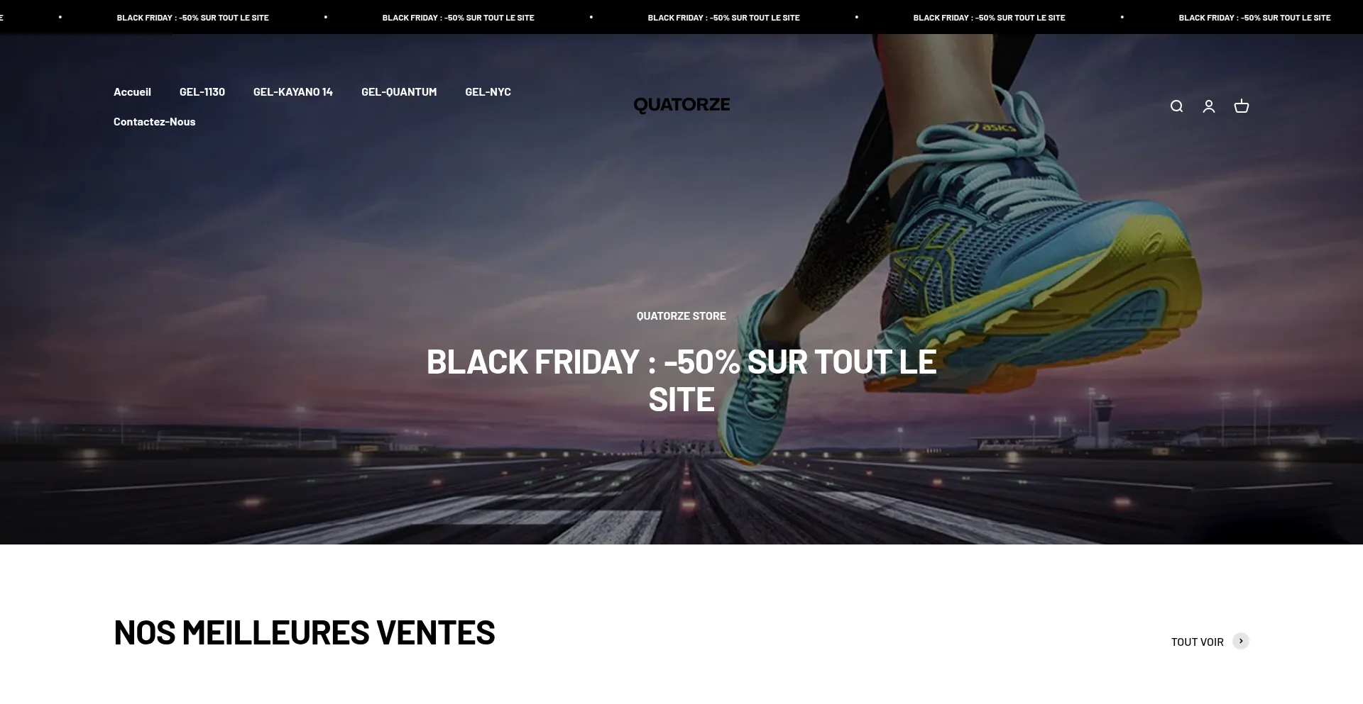 Quatorze-store.com Screenshot
