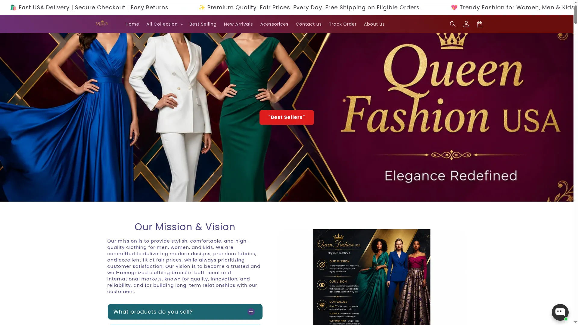 Queenfashionusa.com