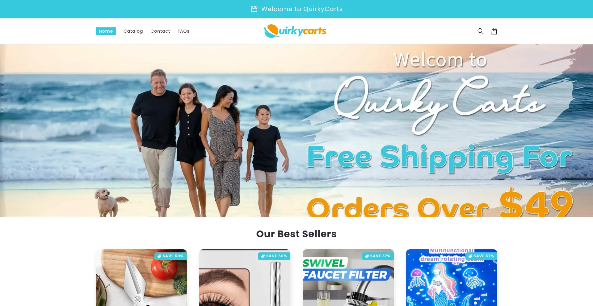Quirkycarts.com 安全可靠吗？