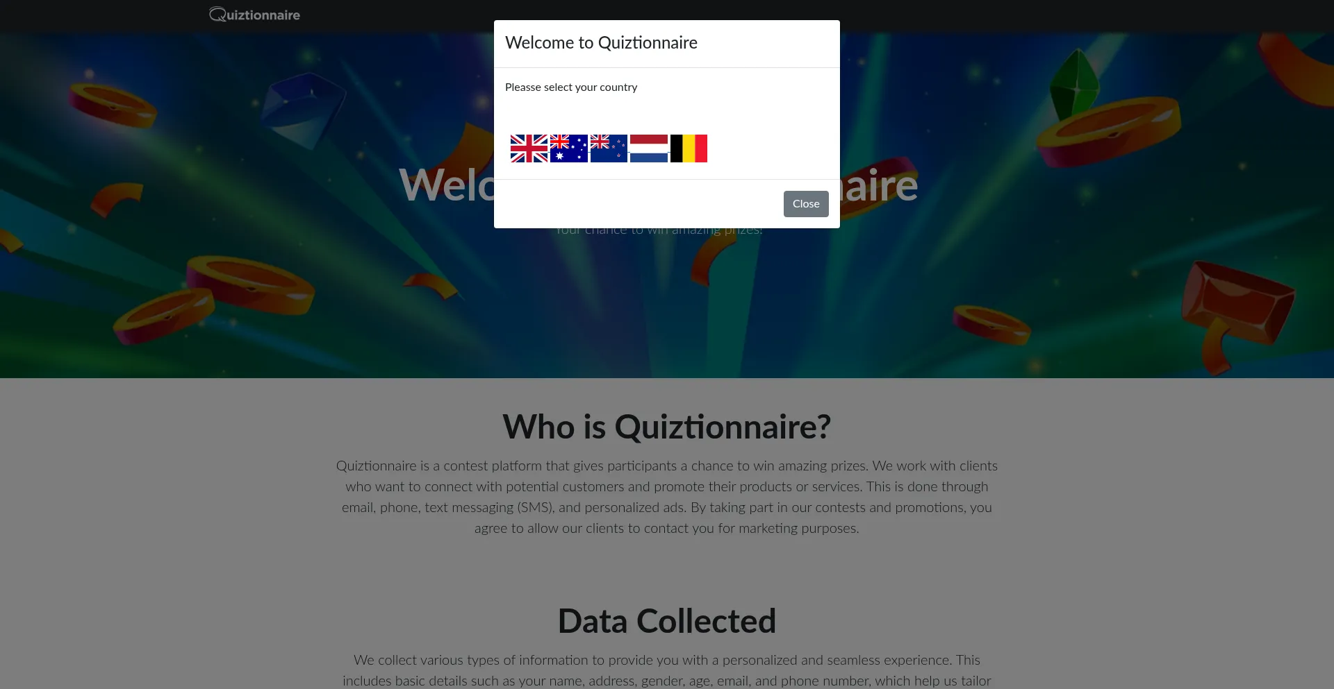 Quiztionnaire-nl.com 安全可靠吗？