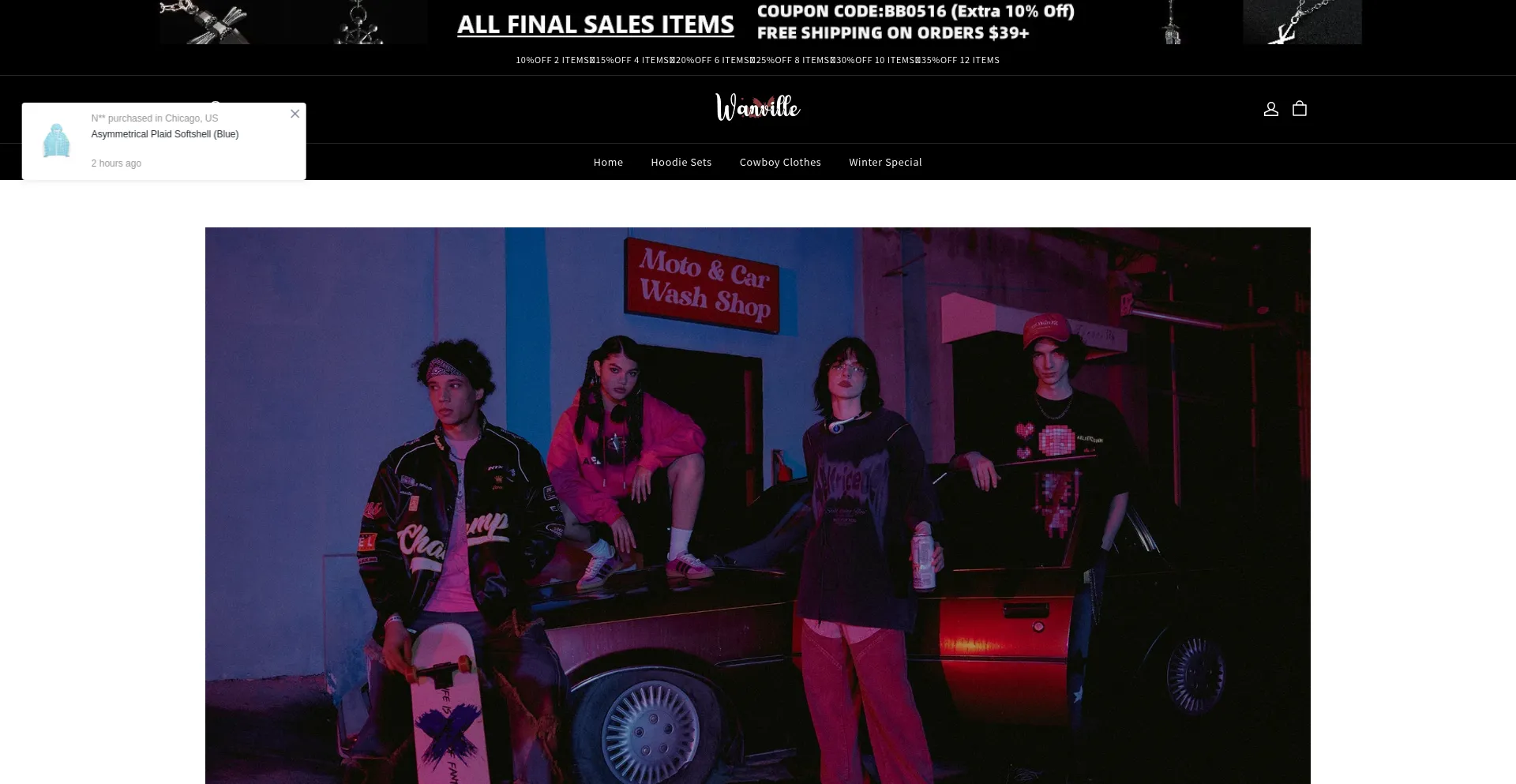 Website screenshot of Quoleye.shop