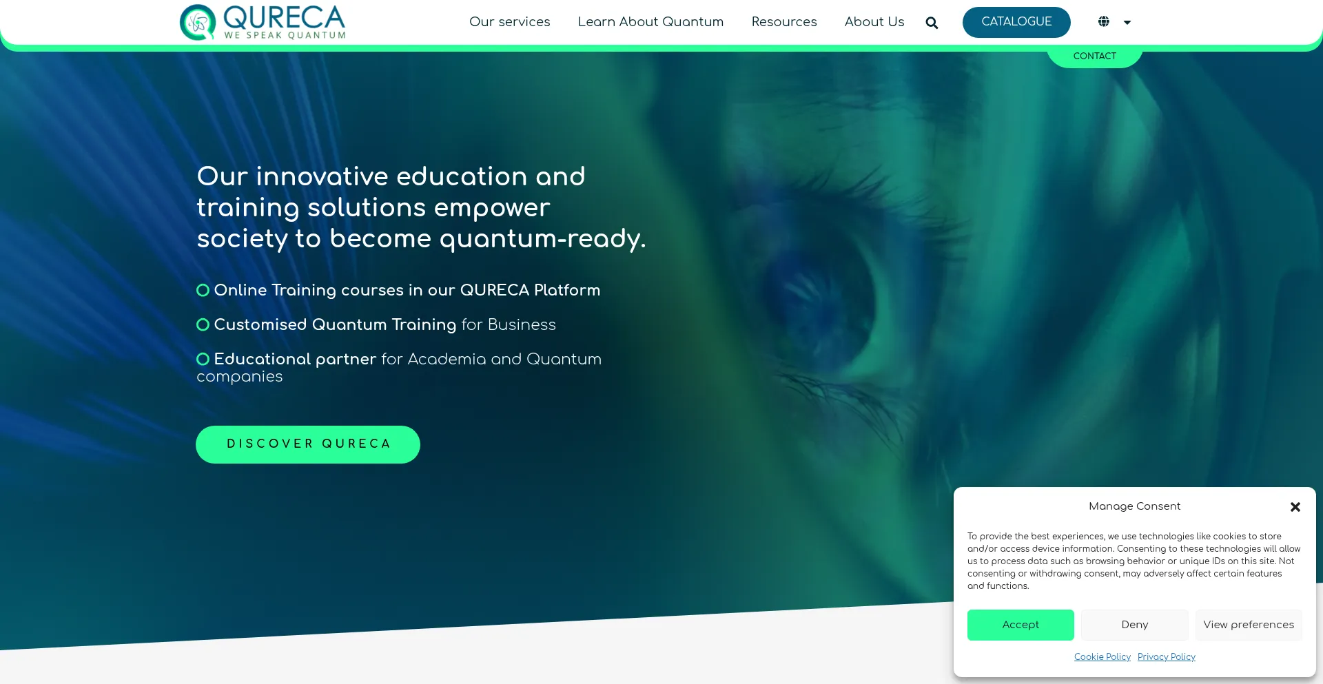 Qureca.com Screenshot