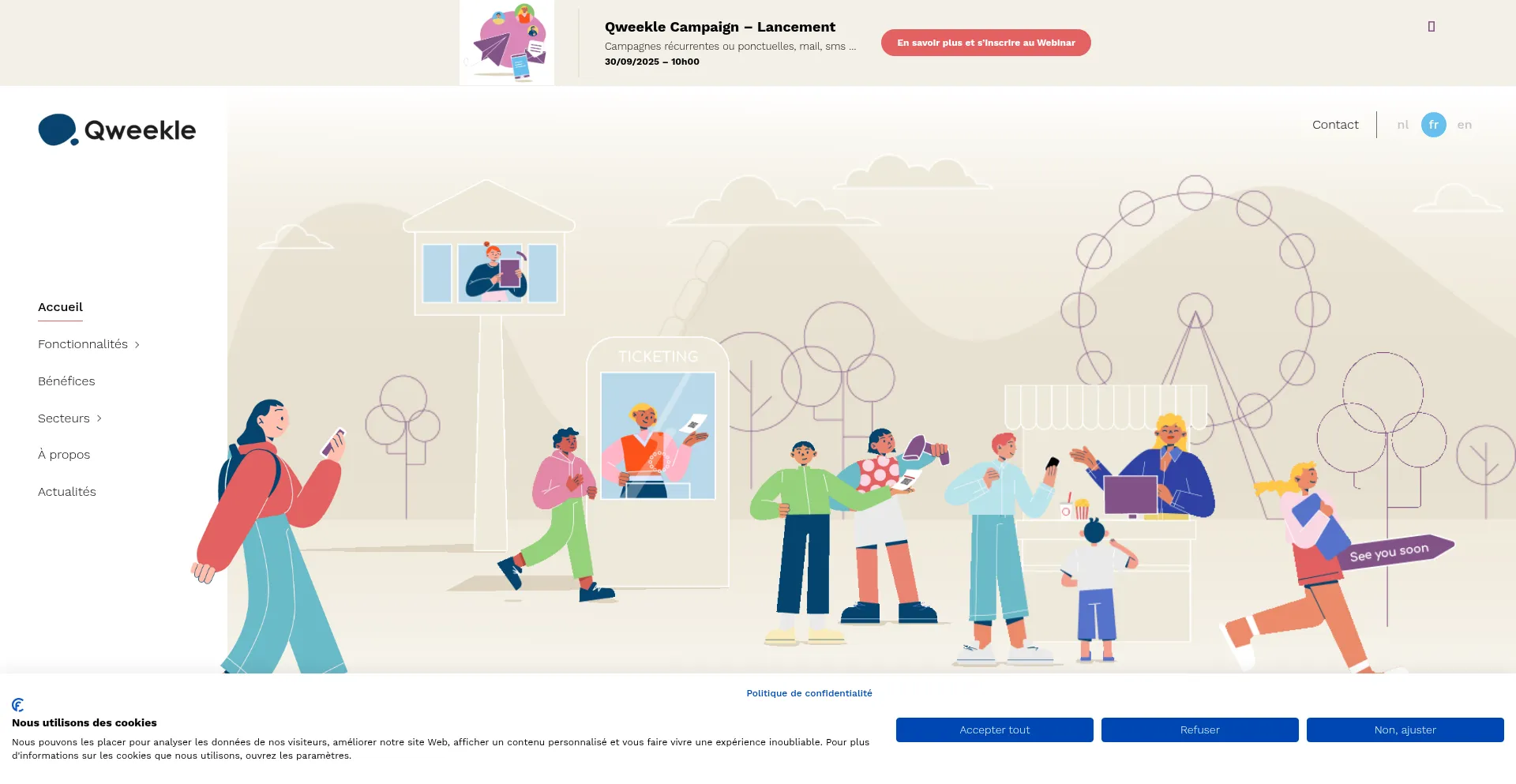 Qweekle.com Screenshot