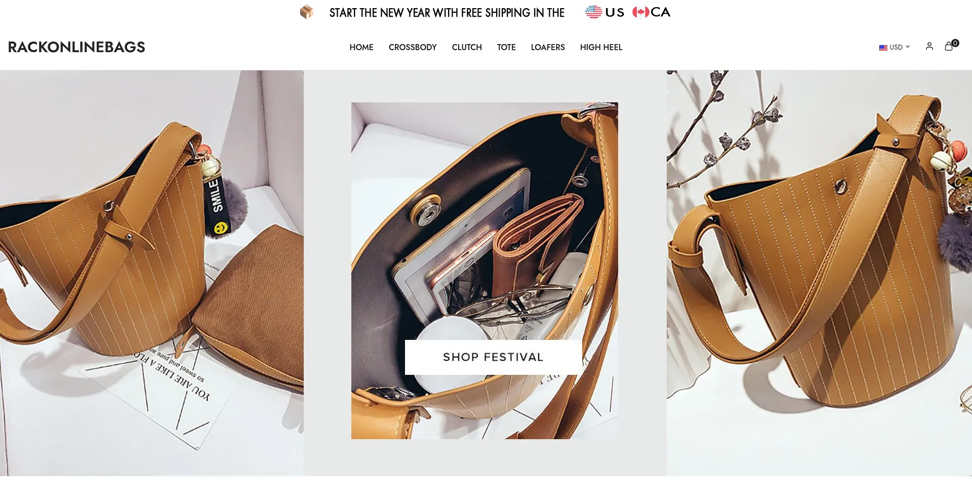 Rackonlinebags.com 安全可靠吗？