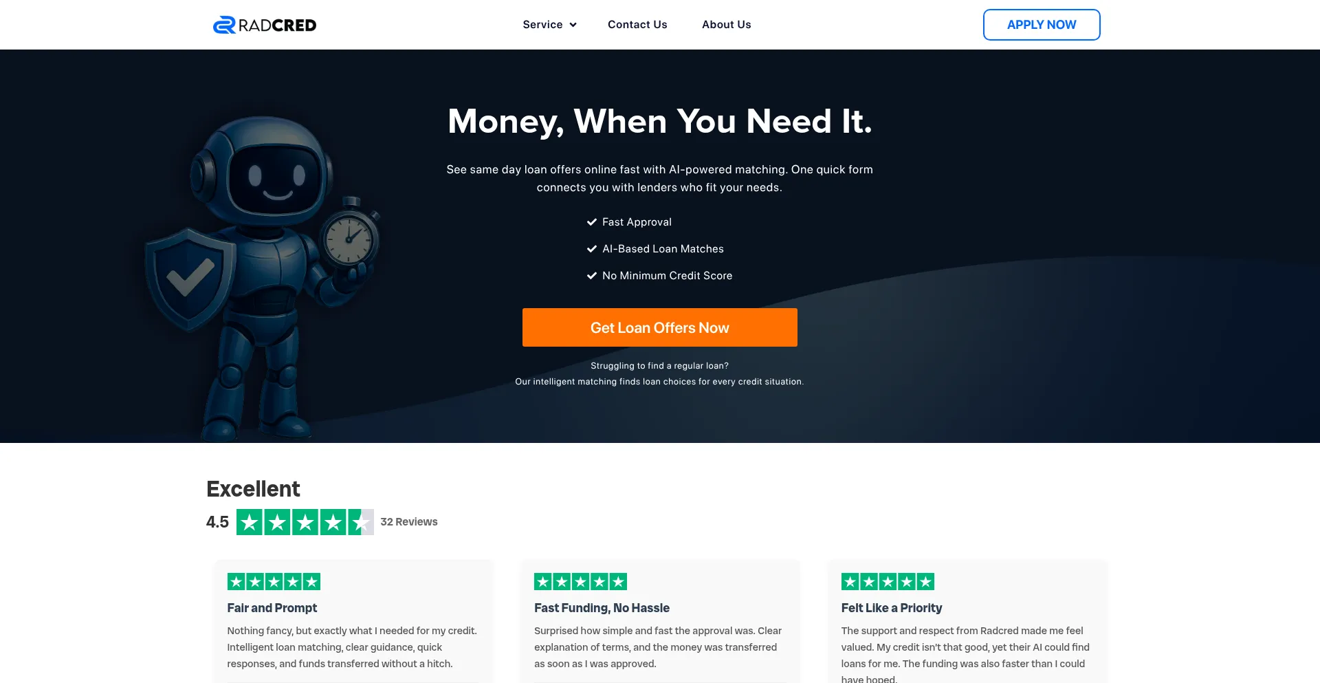 Radcred.com 安全可靠吗？