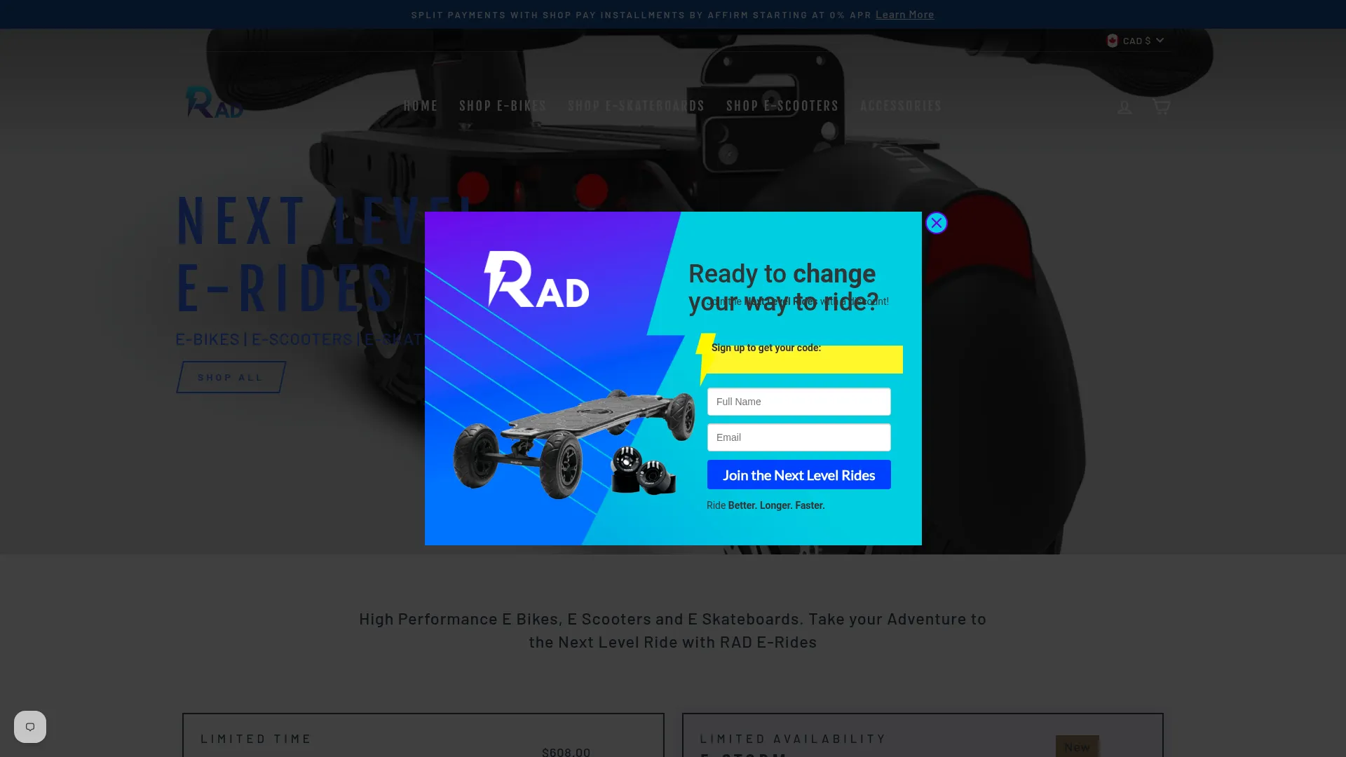 Raderides.com