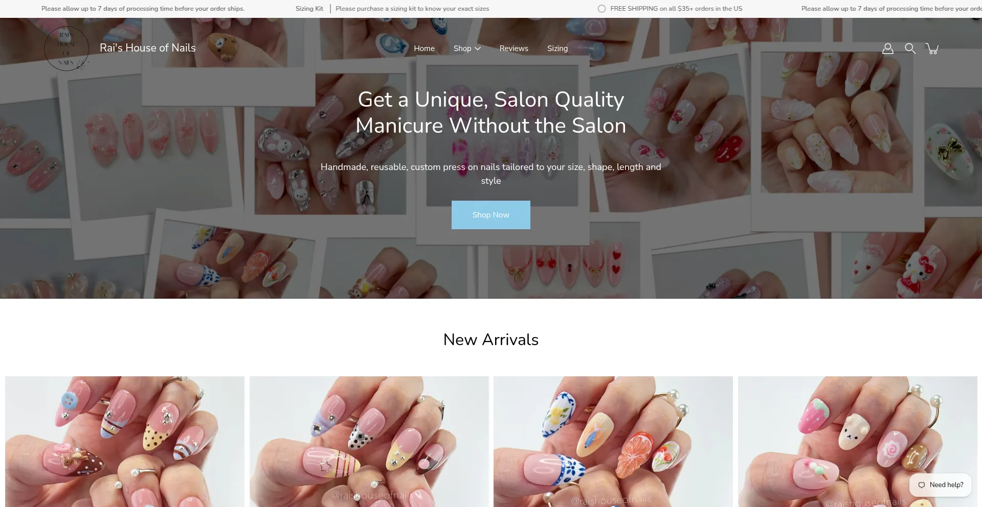 Raishouseofnails.com