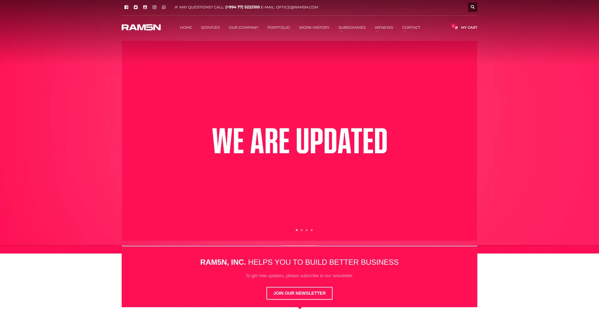 Ram5n.com Screenshot
