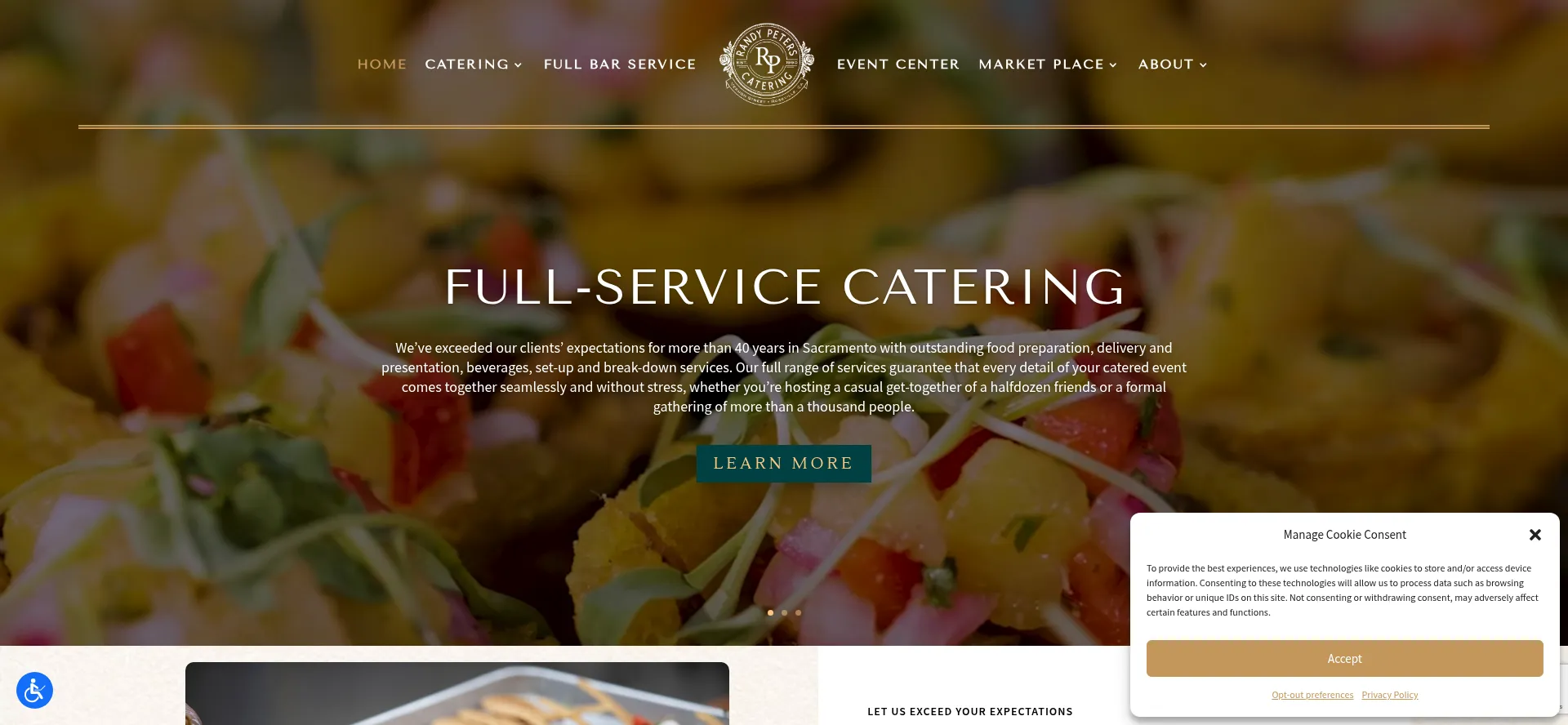 Randypeterscatering.com