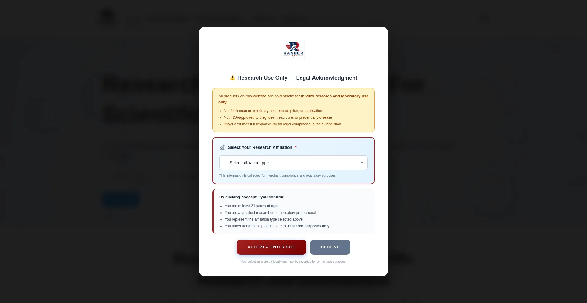 Rangerpeptides.com