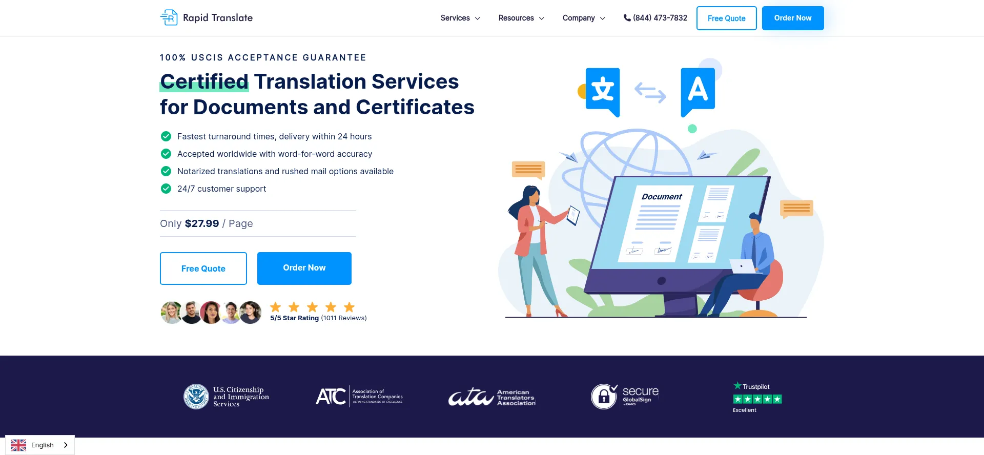 Rapidtranslate.org 安全可靠吗？