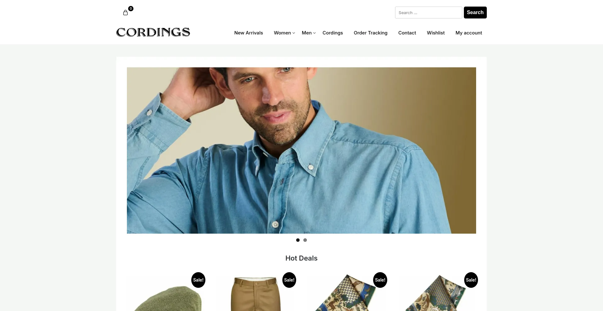 Website screenshot of Rathmacher.shop