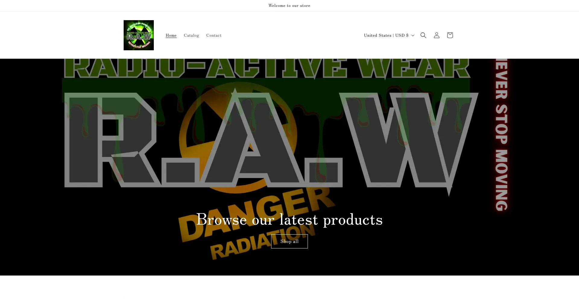 Raw-radioactivewear.myshopify.com 安全可靠吗？