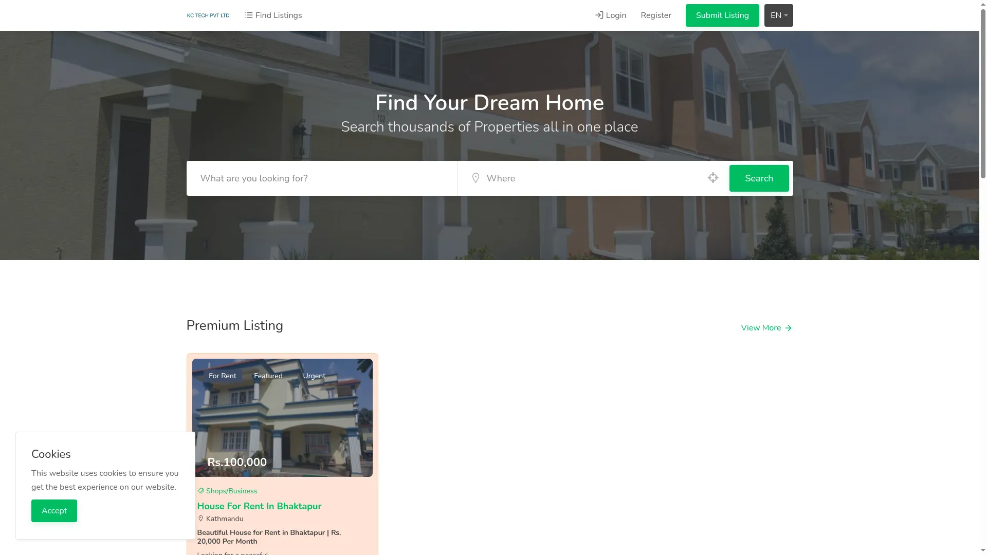 Realestate.kctech.com.np