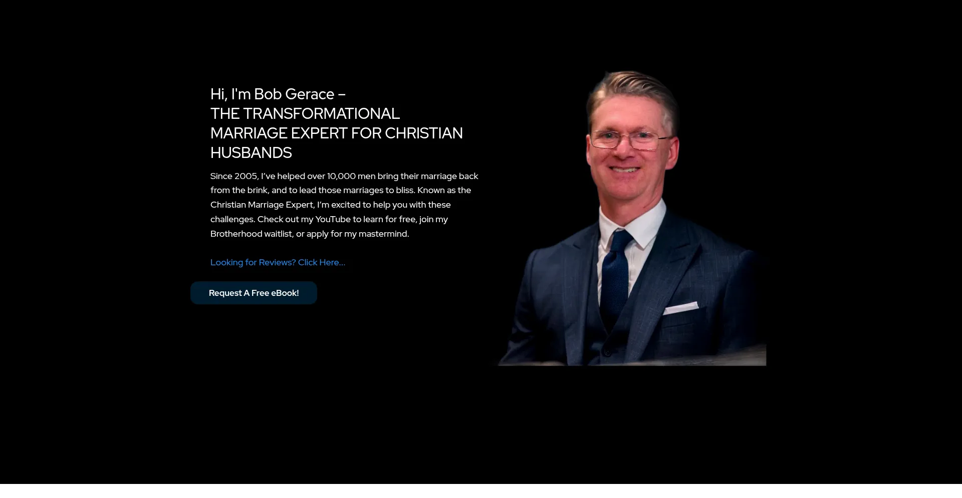 Website screenshot of Realmanrevolution.com
