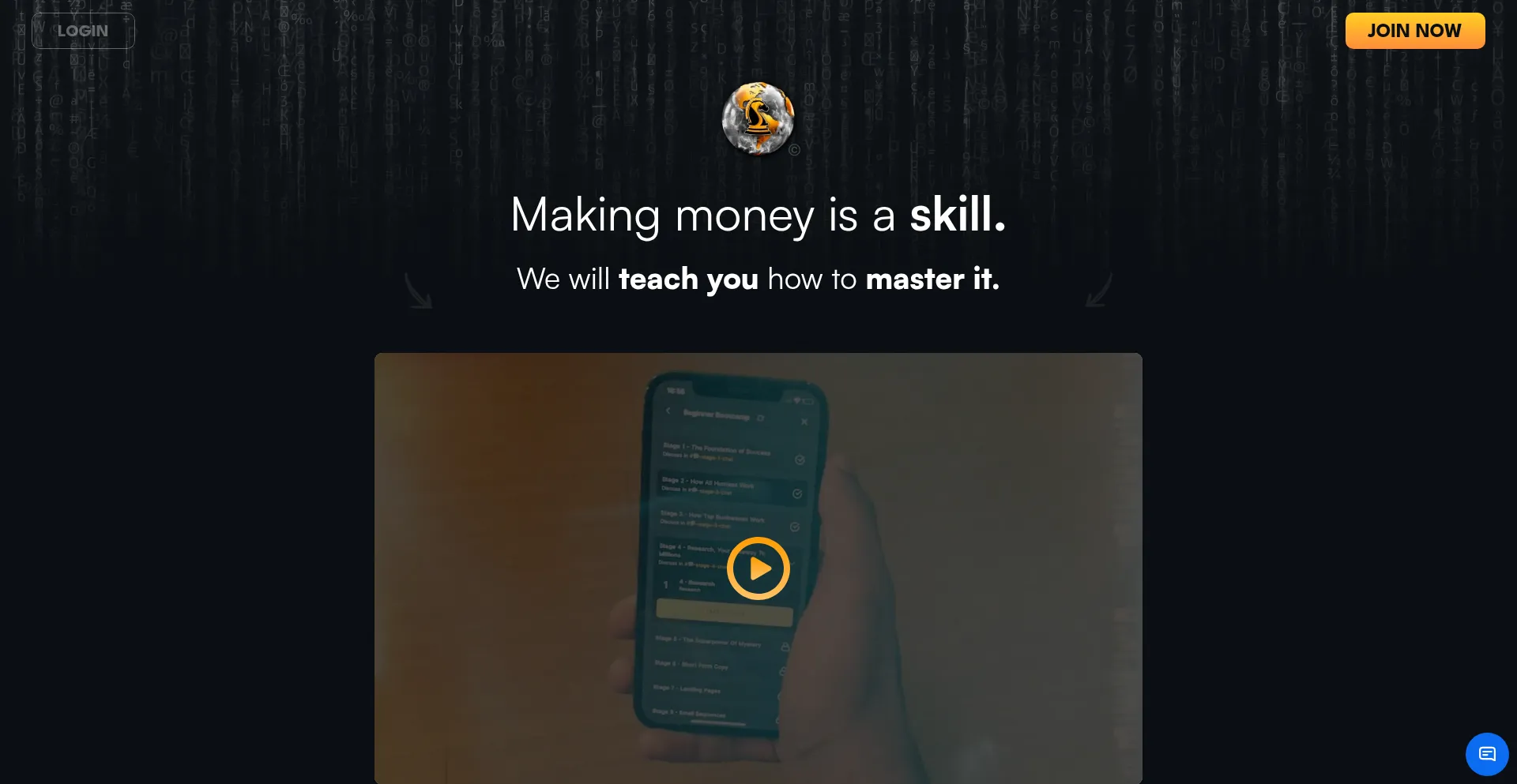 Website screenshot of Realworldfinex.live