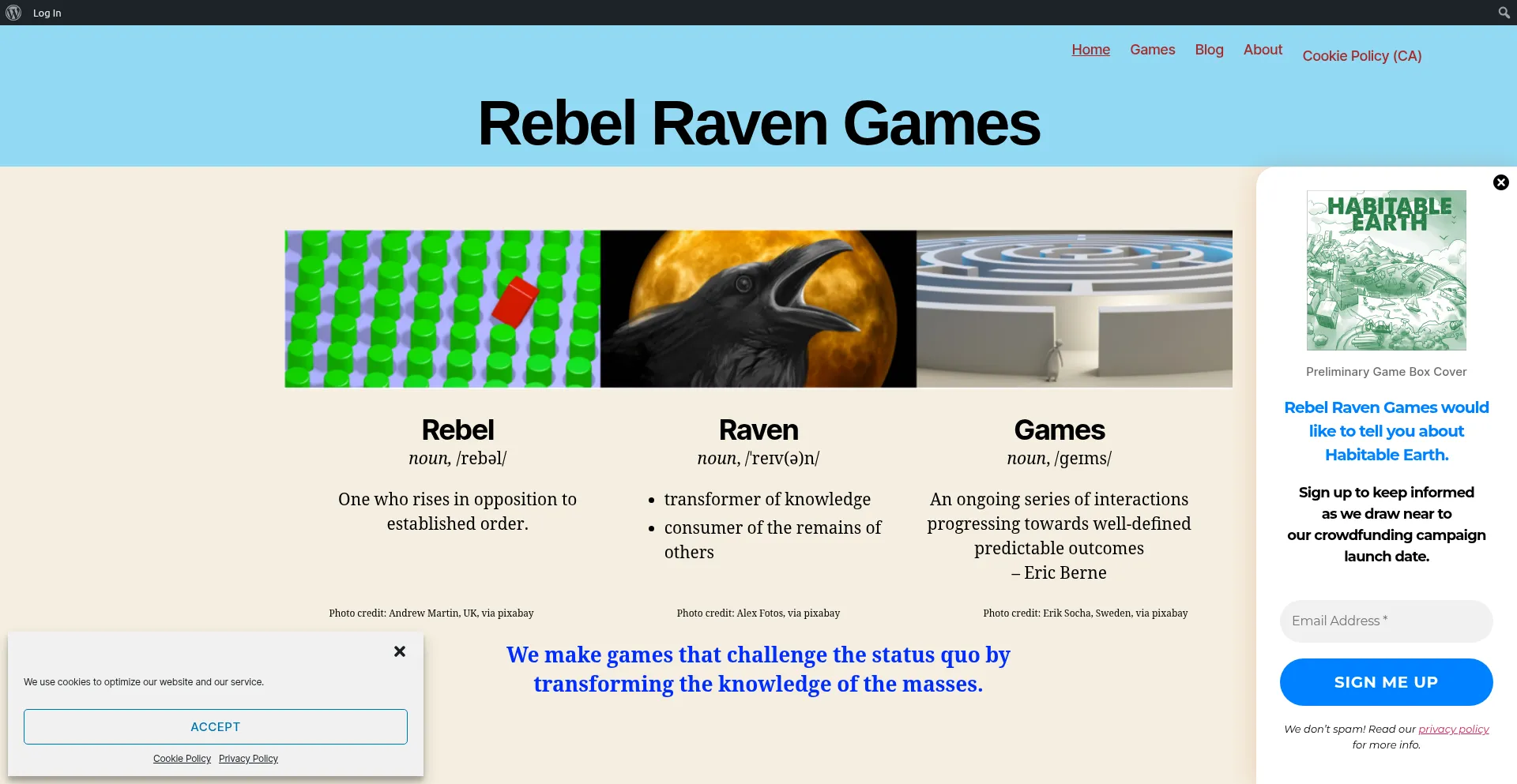 Rebelravengames.com