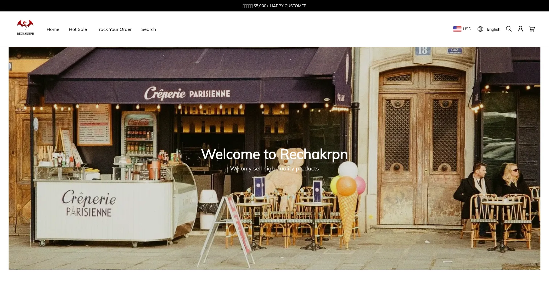 Website screenshot of Rechakrpn.com